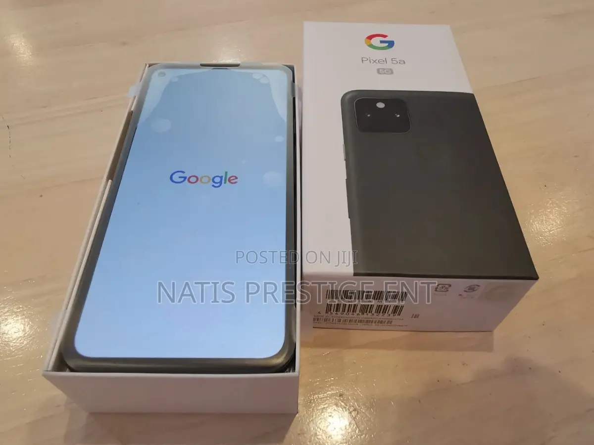 New Google Pixel 5a 5G 128 GB Black