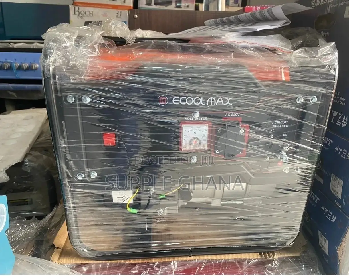Ecoolmax 7.5kva Generator (Gasoline Generator ) Ecomax Gen