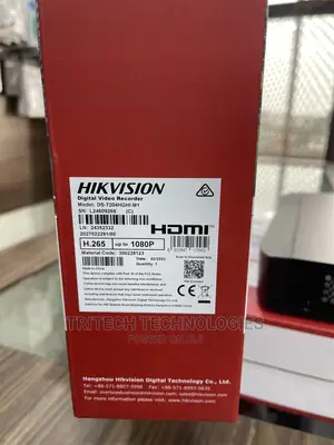 Hikvision 4ch DVR 2mp H.265