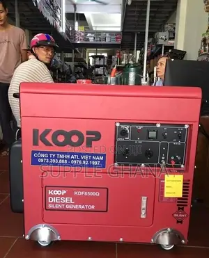 Generator 8500wax Koop 7.5kva Diesel Silent Generator