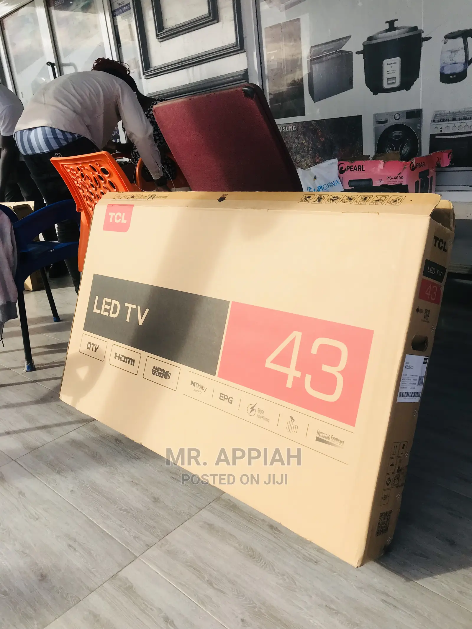 Durable TCL 43 Inch HDR Smart Tv(43D3200) 