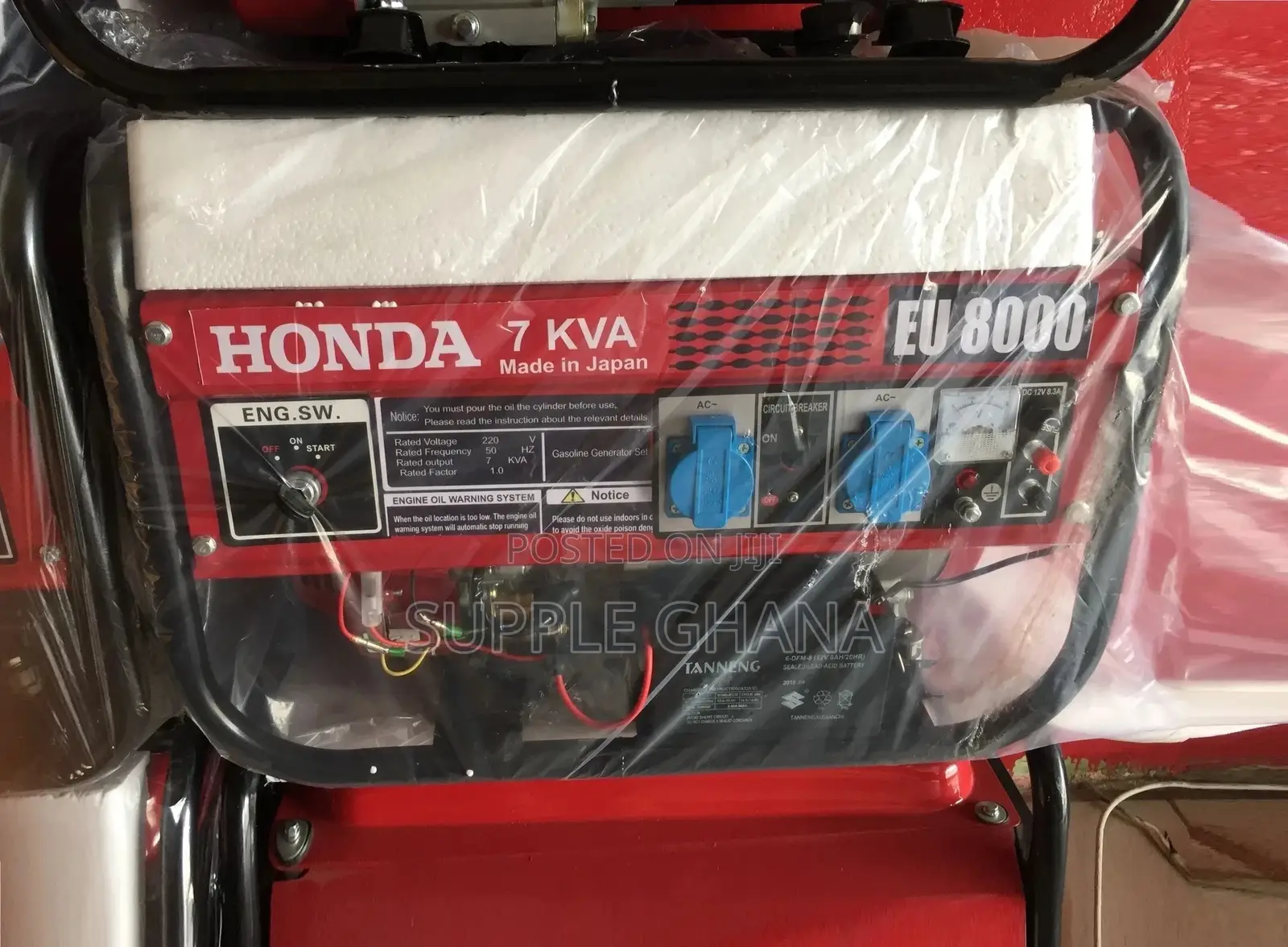 Generator Exp8000wax-7kva-8.0hp-Honda Generator Ew