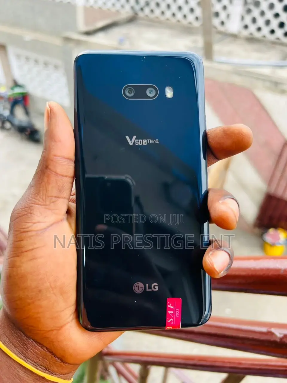 New LG V50S Thinq 256 GB Black