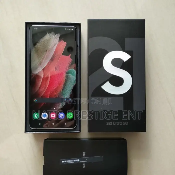 New Samsung Galaxy S21 Ultra 5G 256 GB Black