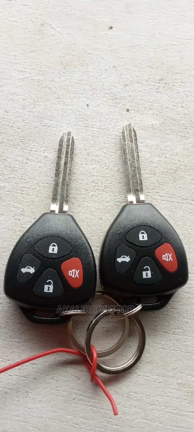 Two Toyota Spare Keys