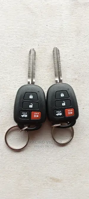 Two Toyota Spare Keys