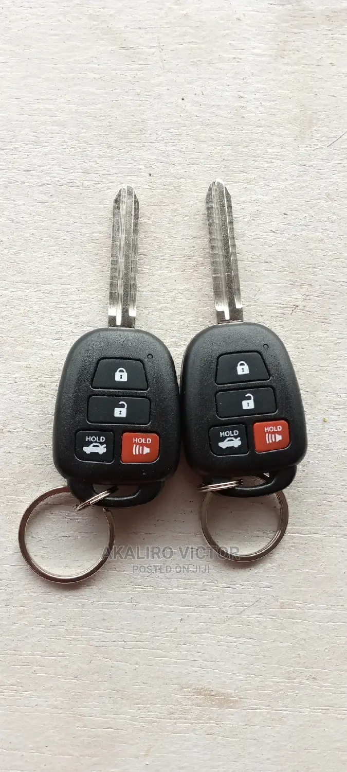 Two Toyota Spare Keys
