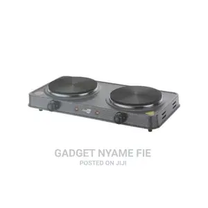 Starlux Electric Cooking Stove Heating Plate 2 Burner- Black