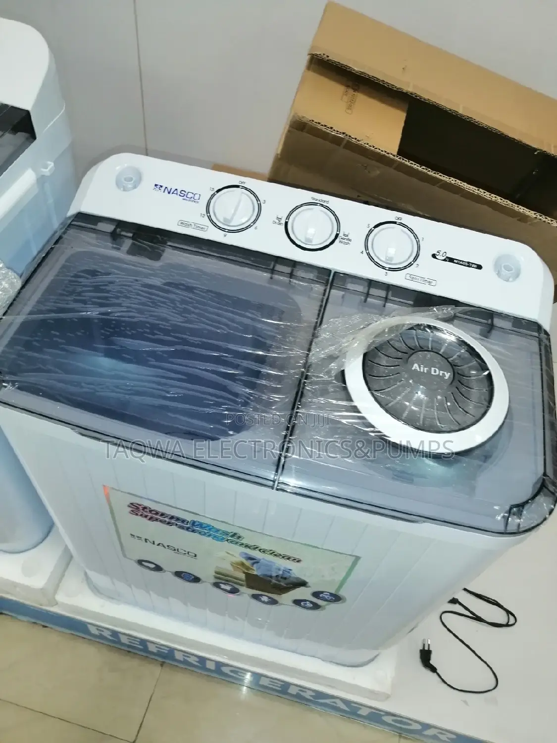 Easy Wash Nasco Top Load Semi Automatic Washing Machine