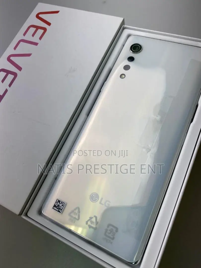 New LG Velvet 5G 128 GB White