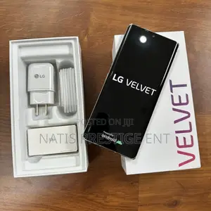 New LG Velvet 128 GB Black