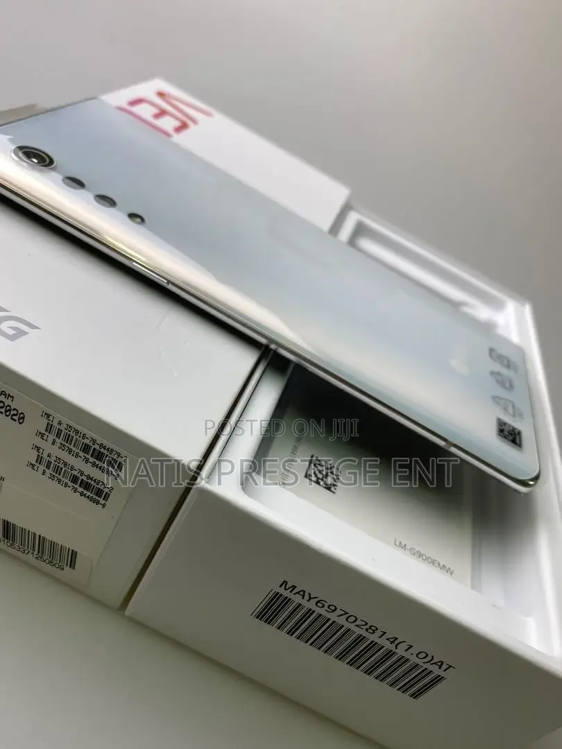 New LG Velvet 5G UW 128 GB White