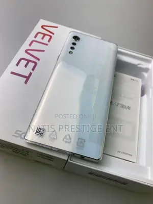 New LG Velvet 5G UW 128 GB White