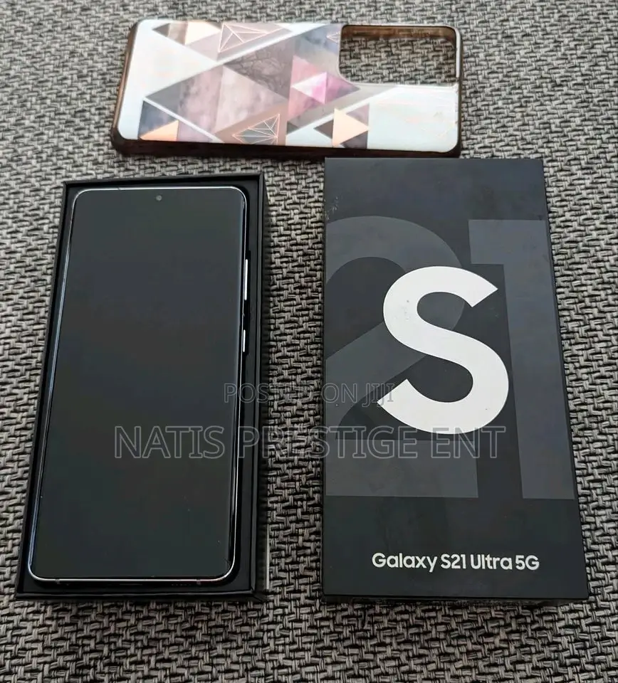New Samsung Galaxy S21 Ultra 5G 256 GB Black