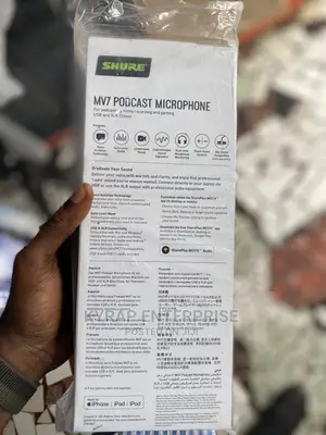 SHURE MV7 Podcast Microphone
