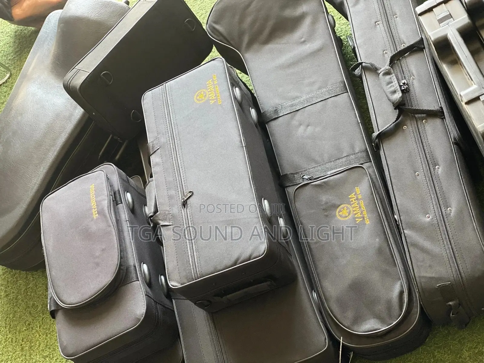 Complete Brass Band Instrument Set