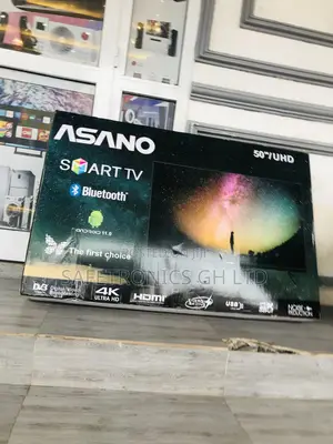 50 Inches LED Smart UHD Asano Glossy Bluetooth Tv
