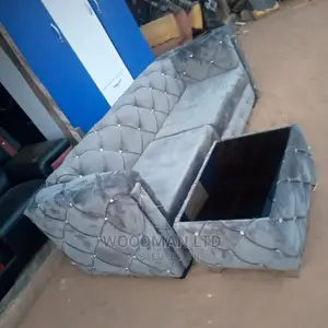 Tufted 3in1 Luxurious Turkish Sofa With Center Table