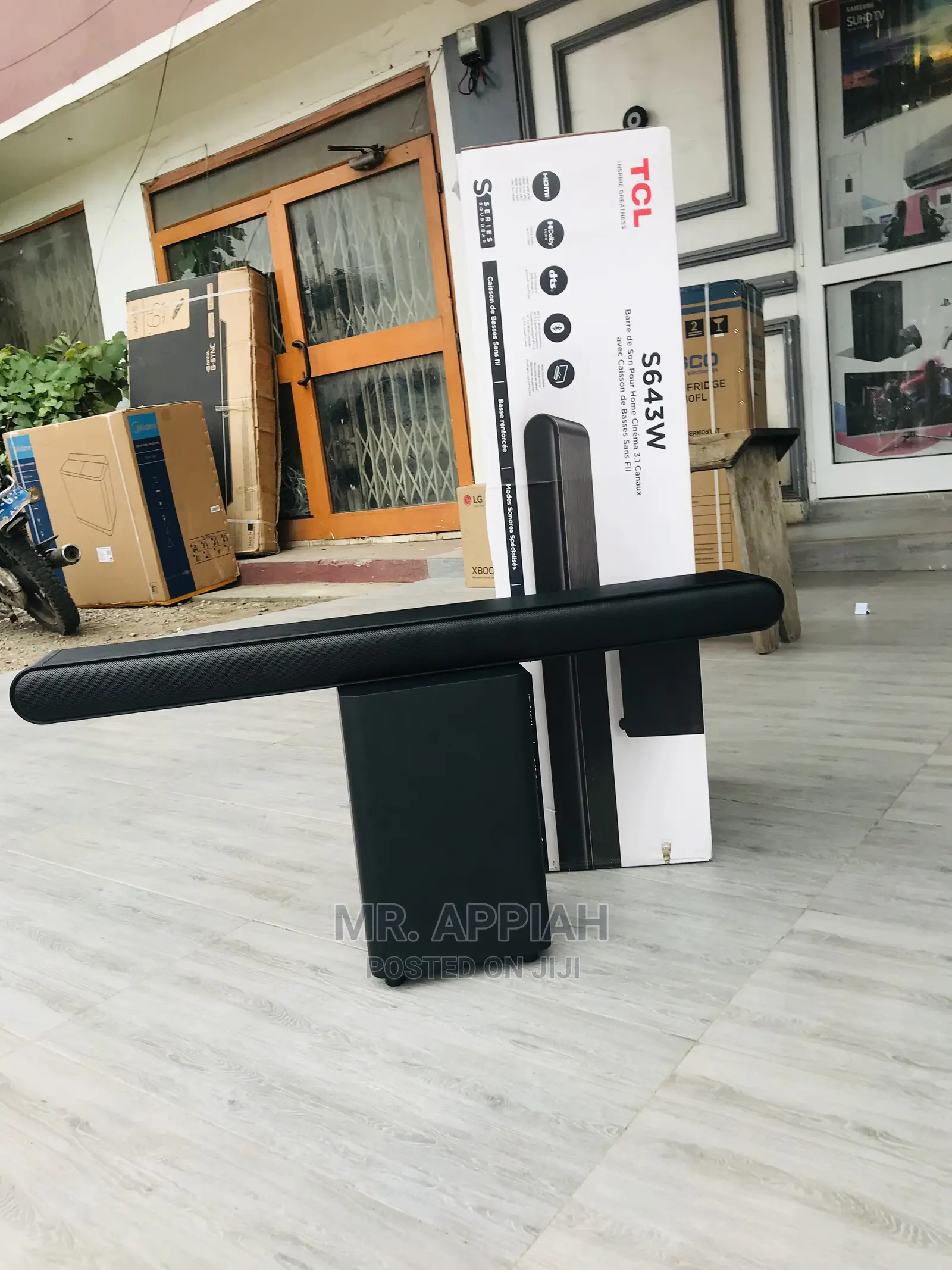 Energy Saving TCL Bluetooth Soundbar(S643w)Available 