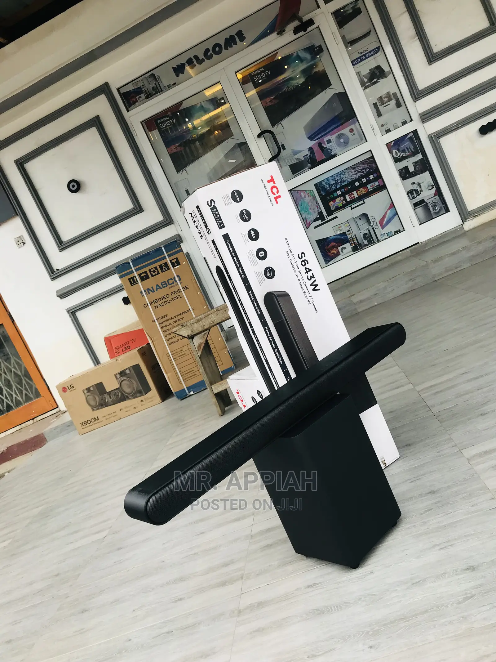 Enjoy Clear Sounds on TCL 3.1ch Sound Bar S643w 