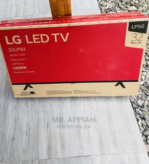 (32lp5000)Durable and Affordable LG 32” Smart LED Tv.