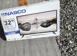 (Black)Energy Saving Nasco32” Digital Satelite 🔥Smart LED Tv