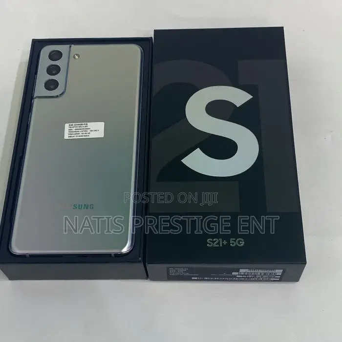 New Samsung Galaxy S21+ 5G 256 GB Black