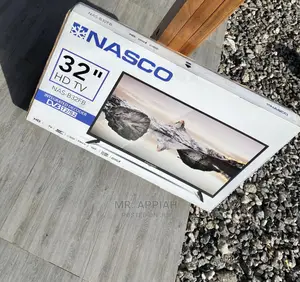 Original(Black)☑☑Nasco 32” Digital Satelite Full HD LED Tv.