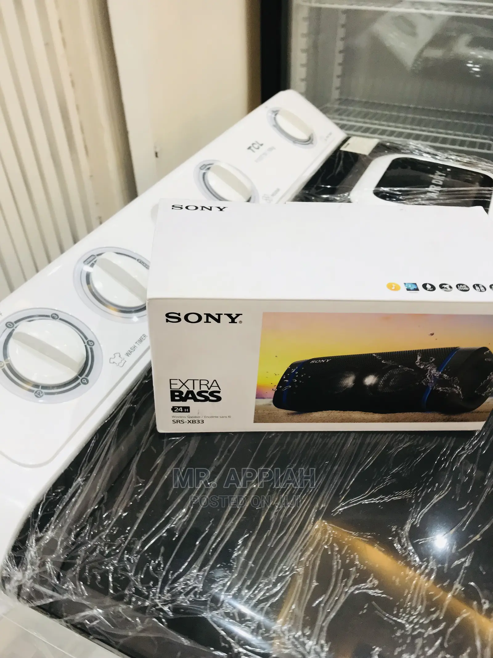 Durable Sony Portable Bluetooth Speaker  SRS XB 33 