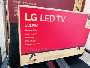 Glossy Black Slim Lg 32”Lp5000 HD Satellite Digital Tv 
