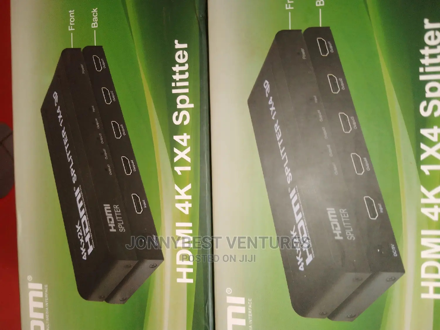 Green Original Box 4port Hdmi Splitter
