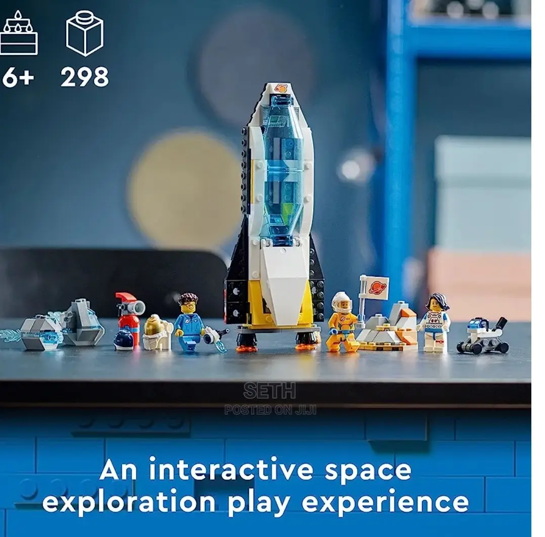 LEGO City Mars Spacecraft Exploration Missions Interactive D