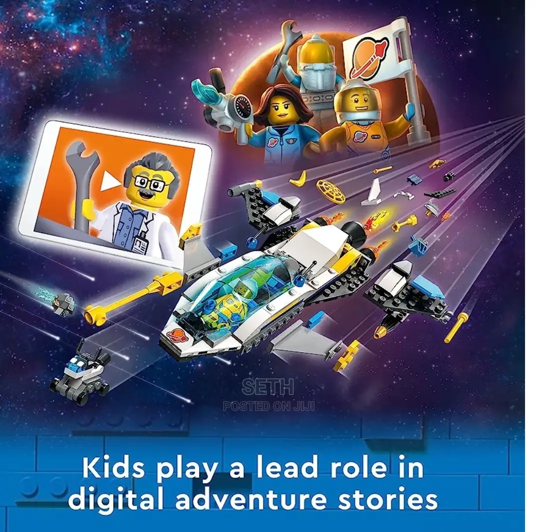 LEGO City Mars Spacecraft Exploration Missions Interactive D