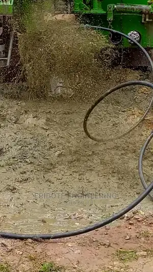 Small Machine Water Borehole Drilling at Kronom