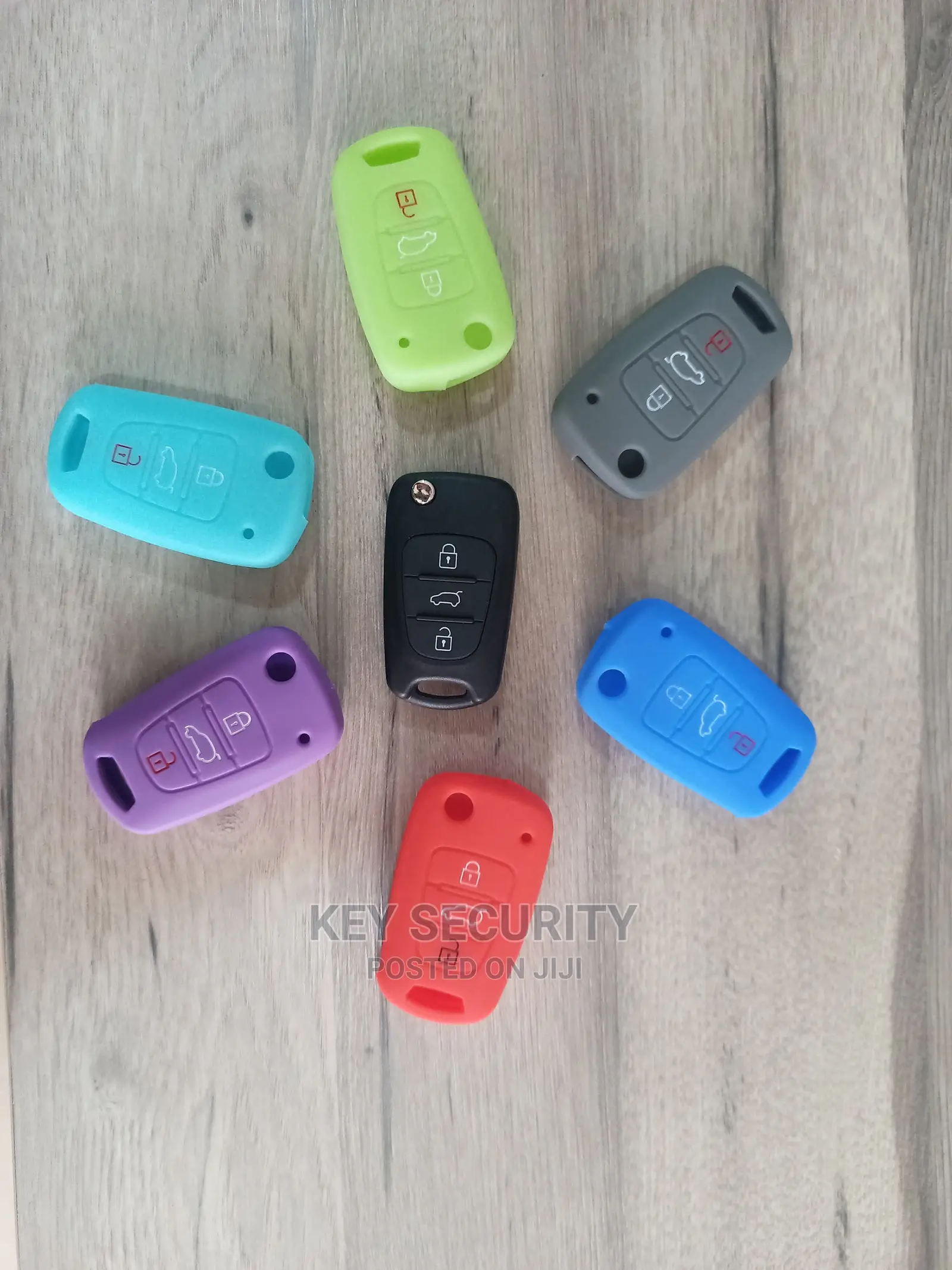 Ilicone Case for Hyundai I10 I20 I30 Flip Key