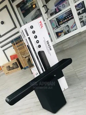 Sleek Slim Design 3.1ch S643w(Black)Soundbar 
