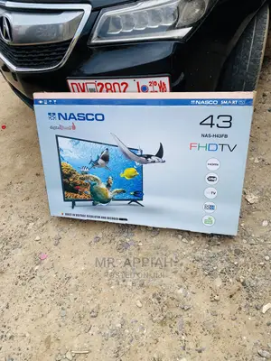 Fresh in Box Nasco 43inch FHD Smart LED Tv(Black)