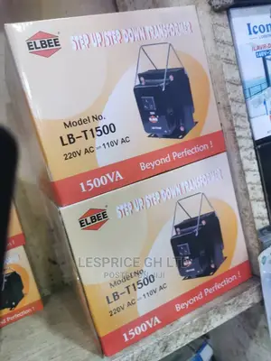Elbee 1500VA Step Down/Up Electrical Transformer