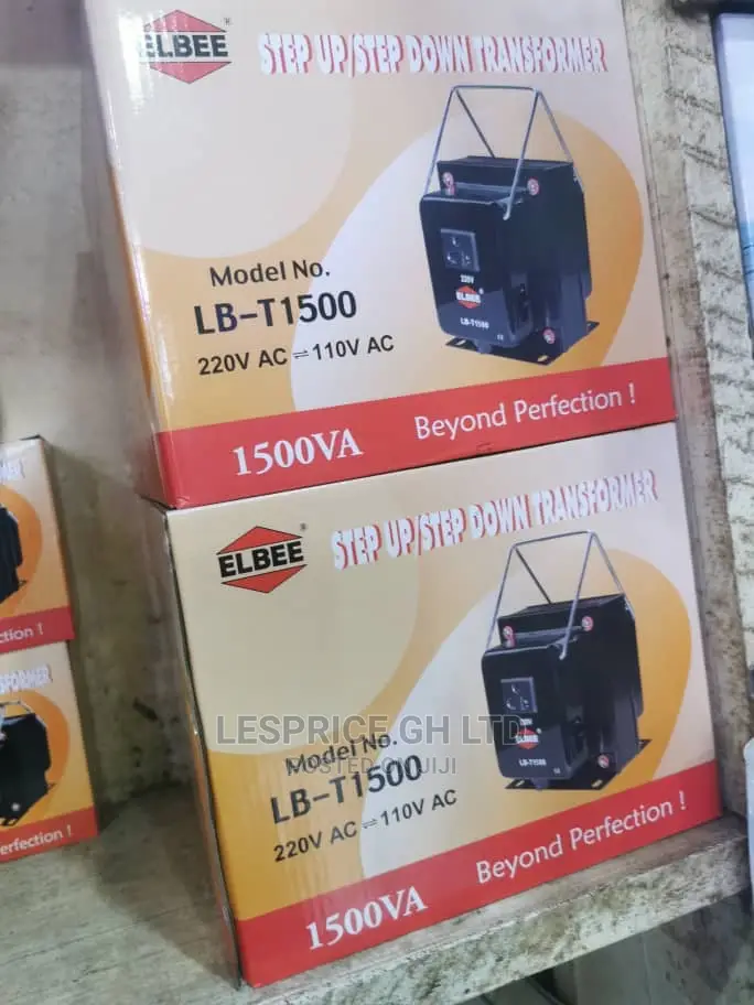 Electrical Step Down/Up 1500VA Elbee Transformer