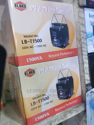 Elbee 1500watt Step Down/Up Transformer