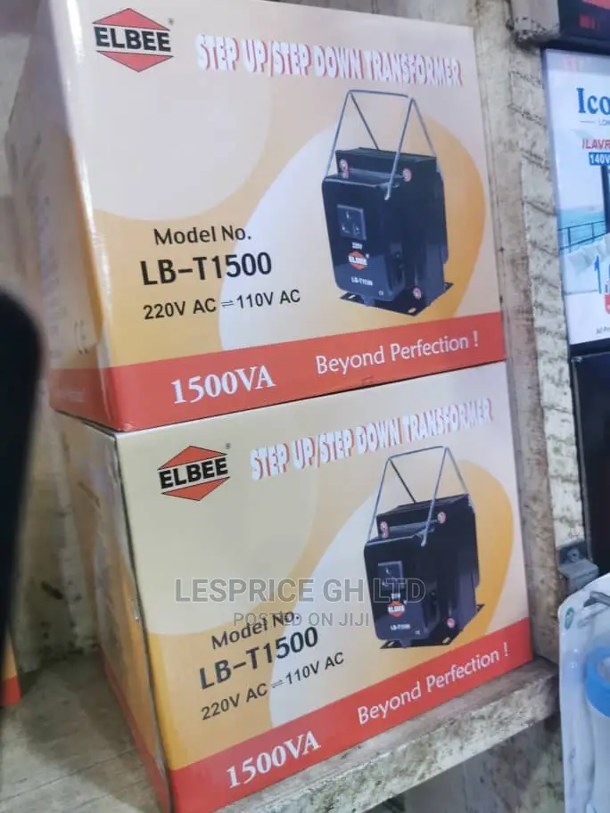 Elbee 1500watt Step Down/Up Transformer