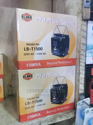 Elbee 2000wat Step Up/Down Well Fortified Transformer