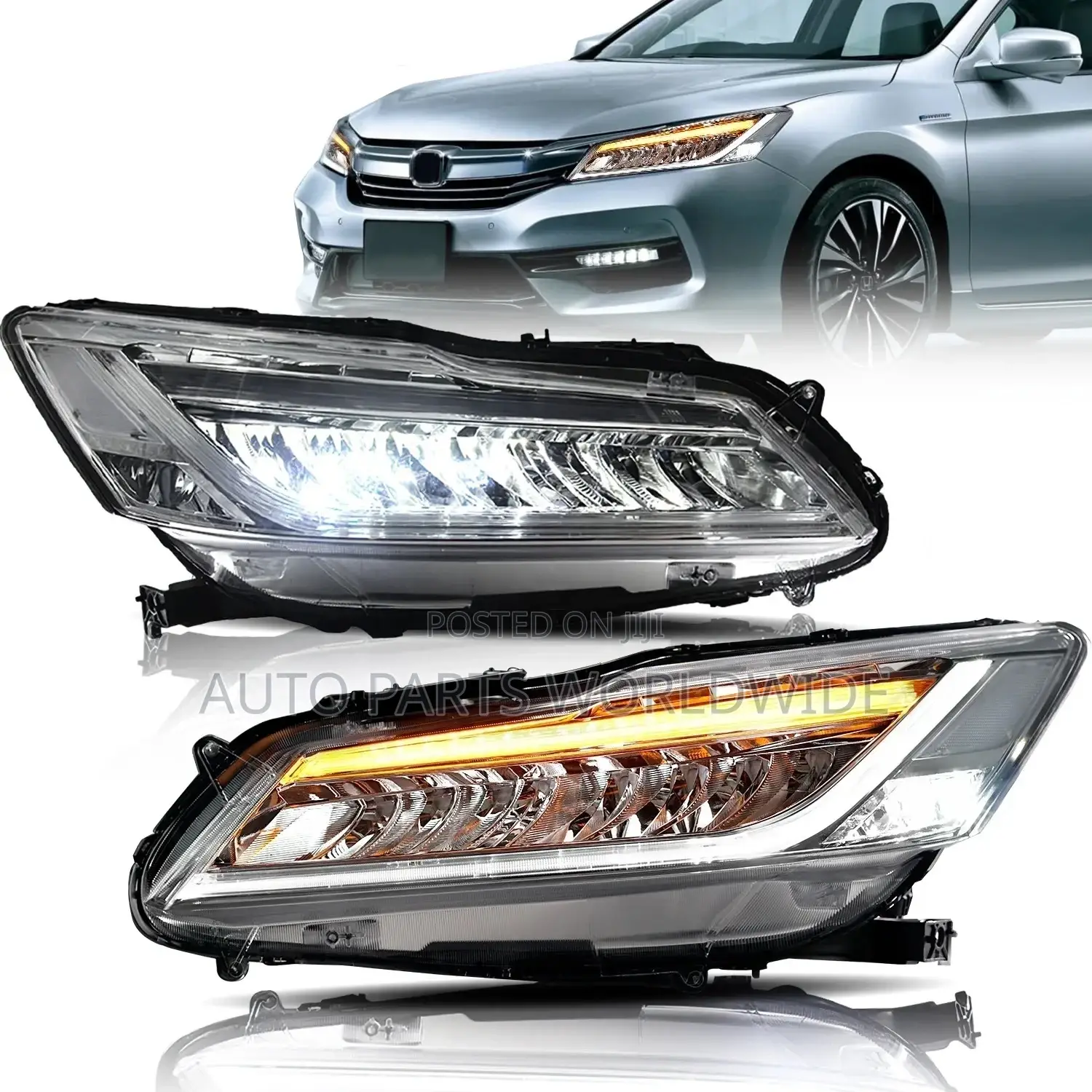 Honda Accord Full Led Touring Headlights 2013-2017