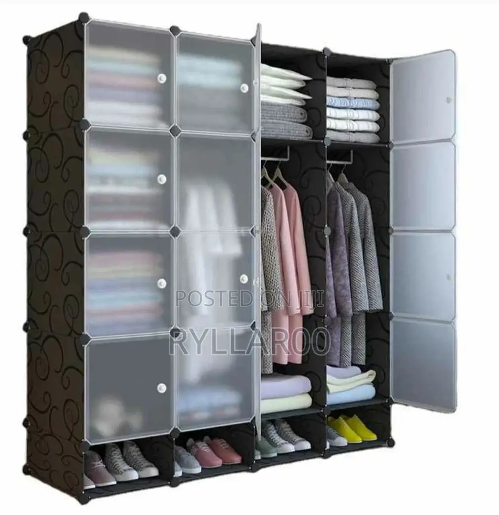 Plastic Wardrobe 16 Cube