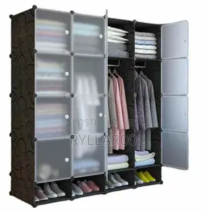 Plastic Wardrobe 16 Cube