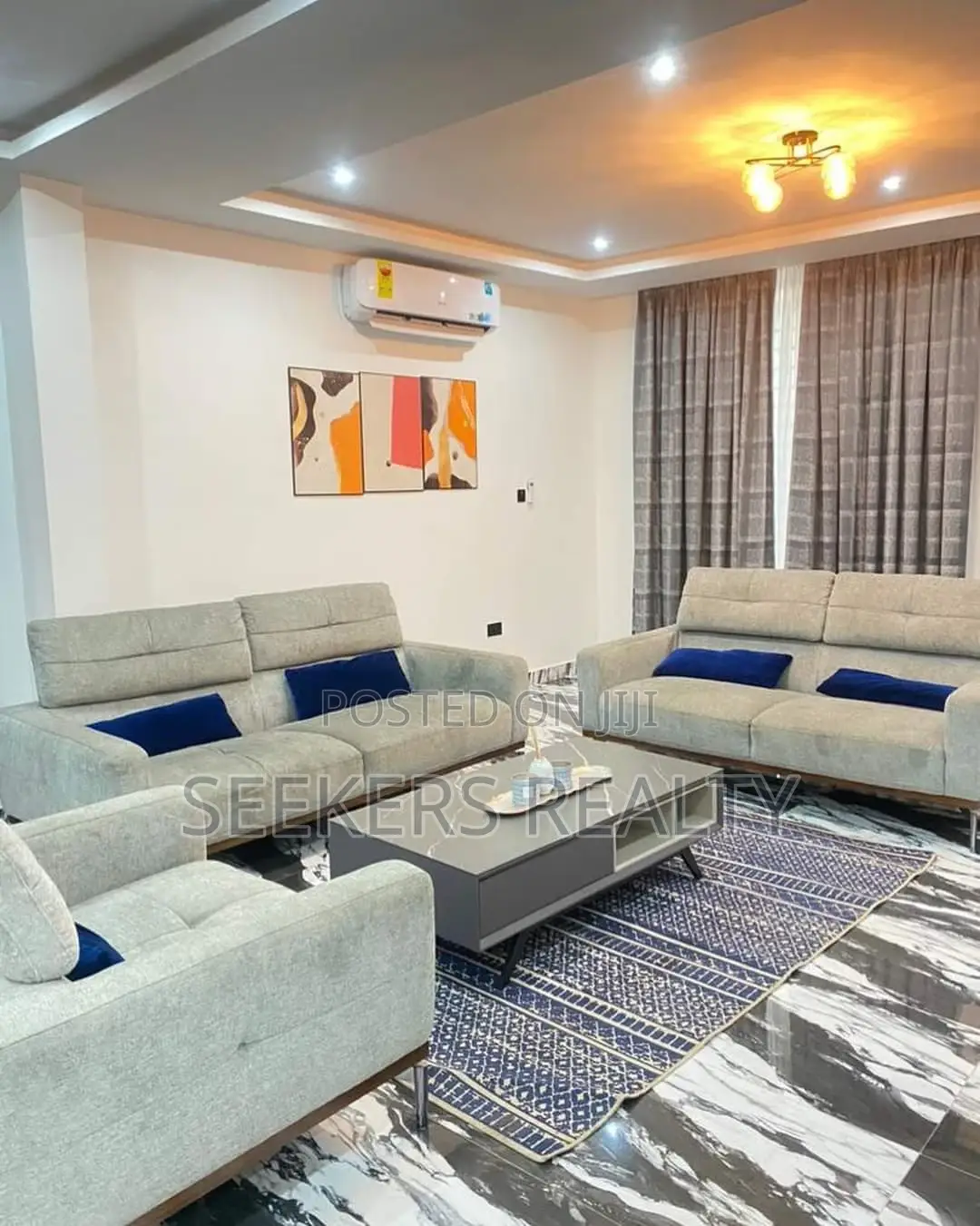 Furnished 4bdrm House in Seekers Realty, East Legon for rent