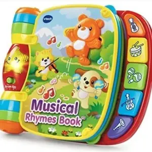 Children Kids Vtech Musical Rhymes Book