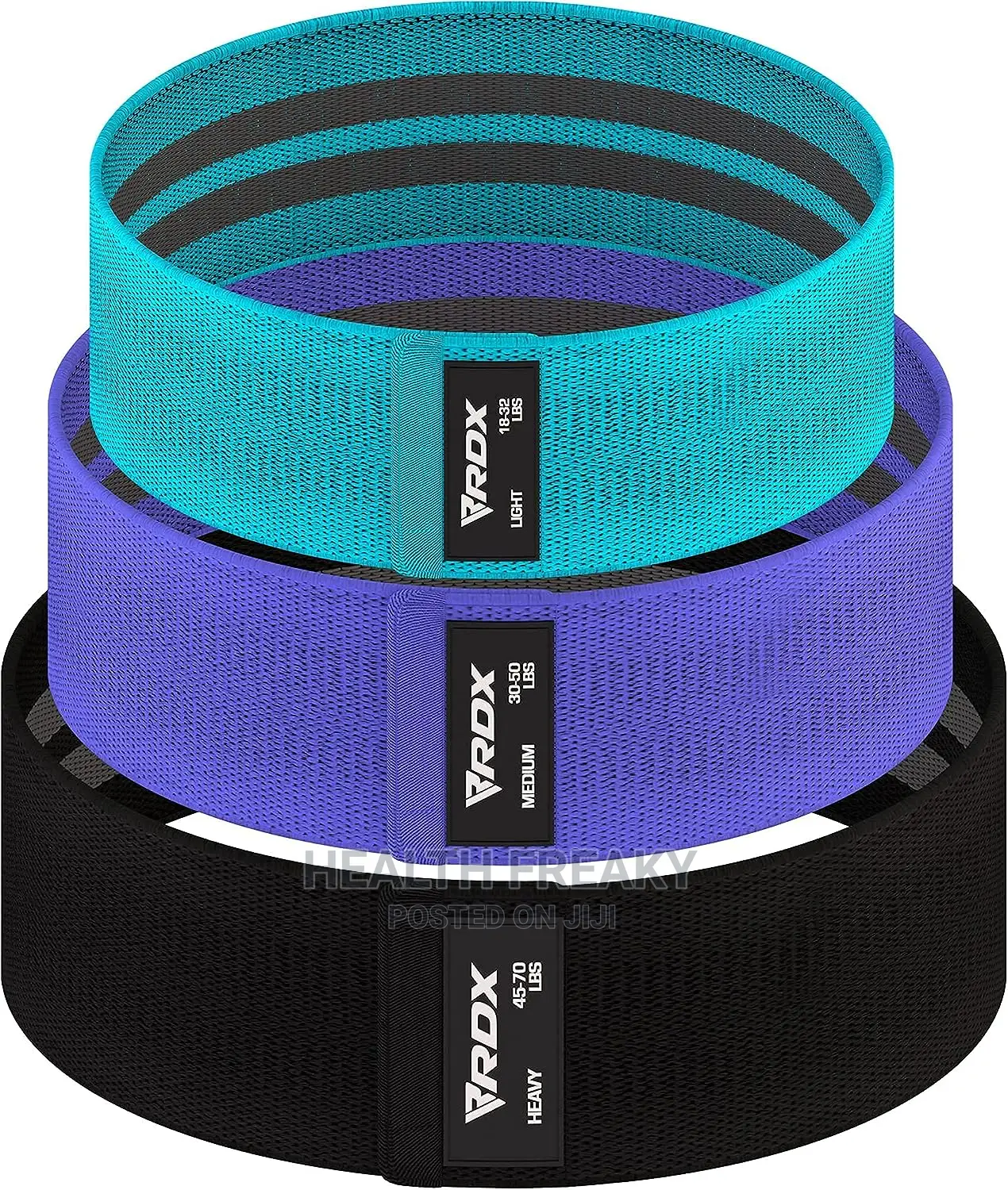 Resistance Band RDX Fabric for Training Booty Glutes Fitness