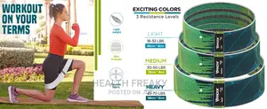 Resistance Band RDX Fabric for Training Booty Glutes Fitness