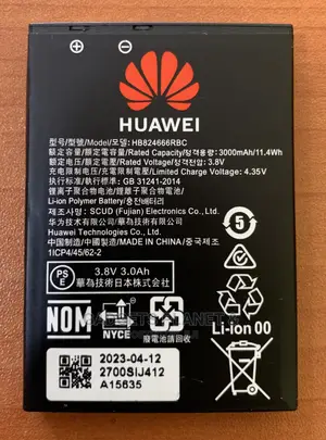 Huawei Mifi Battery for E5577(Bs)-937 HB824666RBC - 3000mah